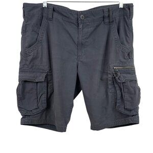 Decathlon Dark Gray Cargo Shorts Mens Size Large